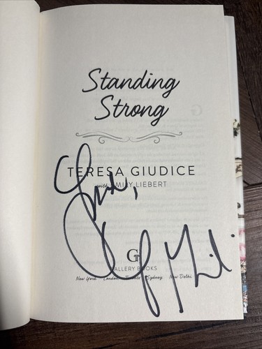 Teresa giudice autografo - giudice,